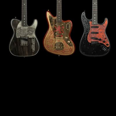 Fender Custom Shop Game of Thrones Sigil Collection Complete Set image 1