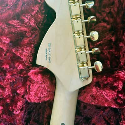 Fender Limited Edition Mahogany Blacktop Stratocaster HHH 2019 - Olympic White image 4