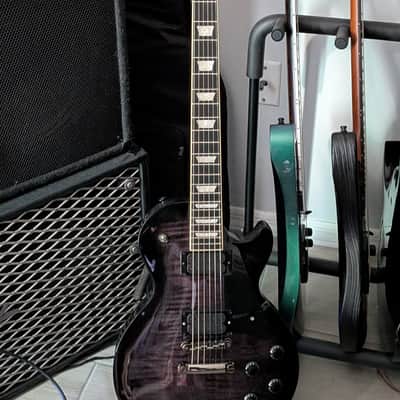 Gibson Les Paul Studio Session 2024 Translucent Ebony Burst With Seymour Duncan Black Winter set image 1