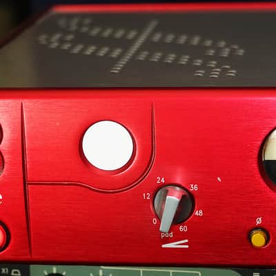 Focusrite RED 8 Dual Channel Mic Preamp 2000s - Red Pre image 2