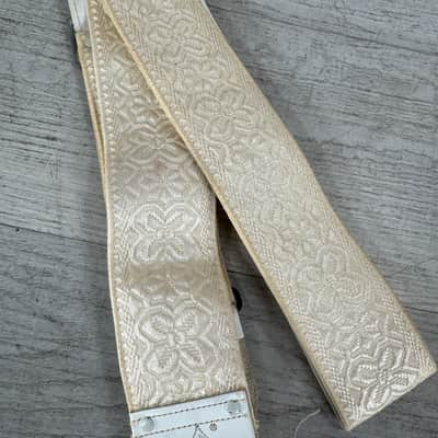 Ace Vintage Guitar Strap White image 3
