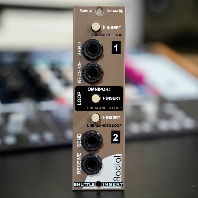 Radial Shuttle Insert 500 Series Effects Routing Module image 1