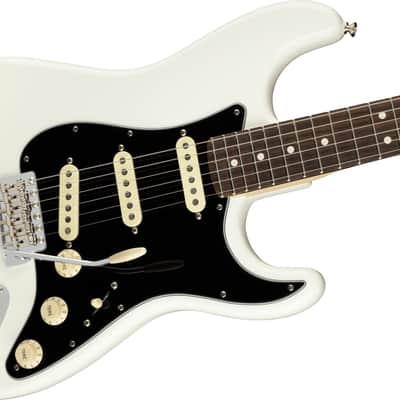 Fender - American Performer Stratocaster Electric Guitar w/ Rosewood Fingerboard - Arctic White - w/ Deluxe Gigbag image 2