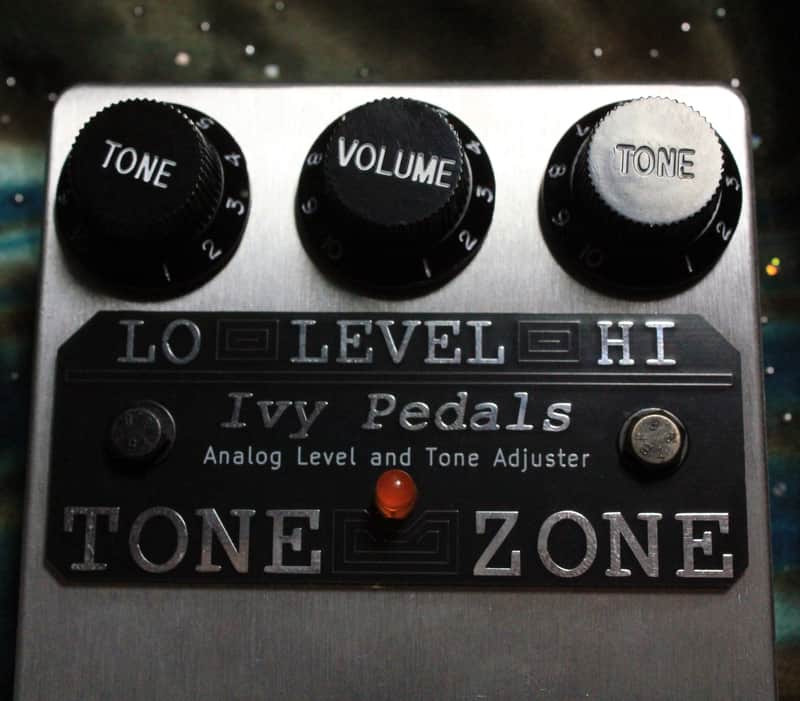 Ivy Pedals Tone Zone - Shiny Silver/Black 2026 image 1