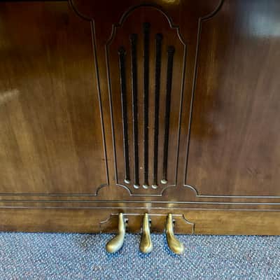 Wurlitzer F-087 Spinet Acoustic Piano inc Bench 1980s image 10