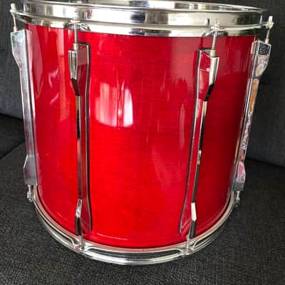 Pearl BLX tom 16x14” 1988 - Sequoia red image 4
