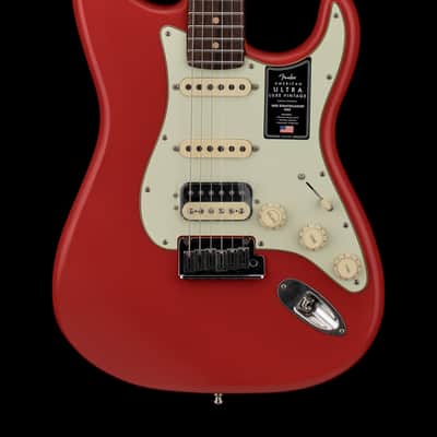 Fender American Ultra Luxe Vintage '60s Stratocaster HSS - Fiesta Red #09652 image 1