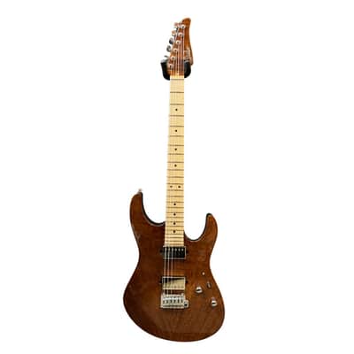Suhr Modern Custom Electric Guitar - Natural Gloss Figured Walnut image 2