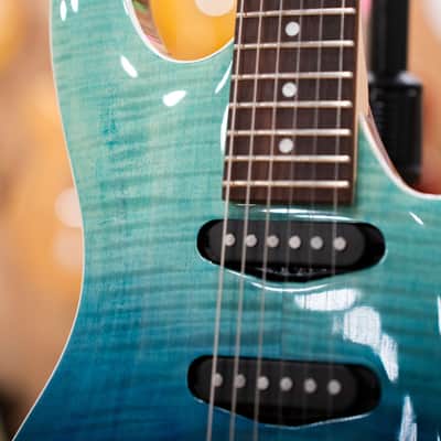 IBANEZ SA260FMBRG Blue Reef Gradation USED image 8