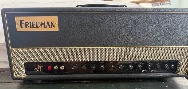 Friedman JJ-100 Jerry Cantrell Signature 2-Channel 100-Watt Guitar Amp Head with Boost 2015 - Present - Black image 1