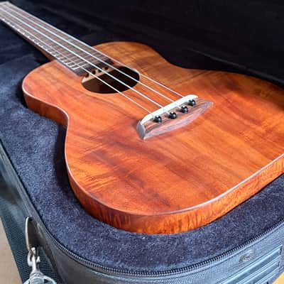 Kanile’a K-1 T DLX SF Tenor Ukulele #0310-4336 – Deluxe Hawaiian Koa – Grover Tuners – Case image 11