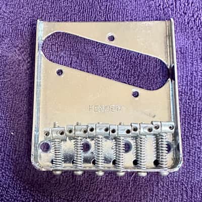 Fender 70's 6-Saddle Telecaster Bridge Minty Condition image 4