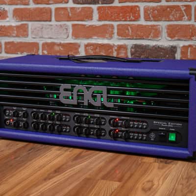 Engl Custom Shop Special Edition Founders Edition E670FE 5-Channel 100-watt all Tube Head with 6L6 Tubes Purple Bronco image 3
