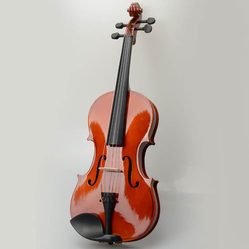 Cxxss 16" Acoustic Viola Case Bow Rosin Nature image 1