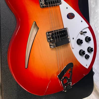 NEW! Rickenbacker 330 Fire Glo FG Fireglo - Semi Hollow Electric Guitar - Authorized Dealer - 7.65 lbs - G07726 image 6