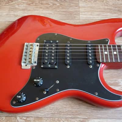 Fernandes The Function SSH-40 Stratocaster 1980s Red | Reverb Canada