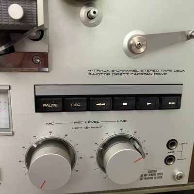 PLEASE READ ENTIRE AD!!! Akai GX-625 1/4" 10.5 inch 4-Track 2-Channel Reel to Reel Tape Deck Recorder 1980 - 1982 - Silver image 13