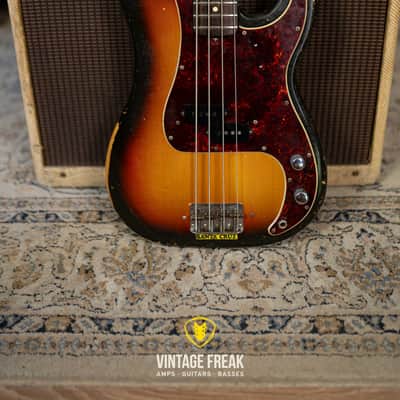 Fender Precision Bass 1968 - Sunburst image 2