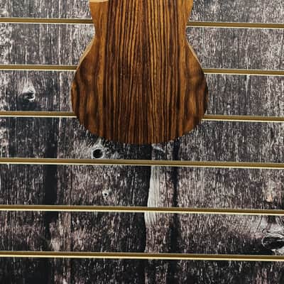 *INTERMITTENT* KALA KA-TK-B-CE - Teak Tri-Top Baritone Ukulele w/ Cutaway & EQ image 4