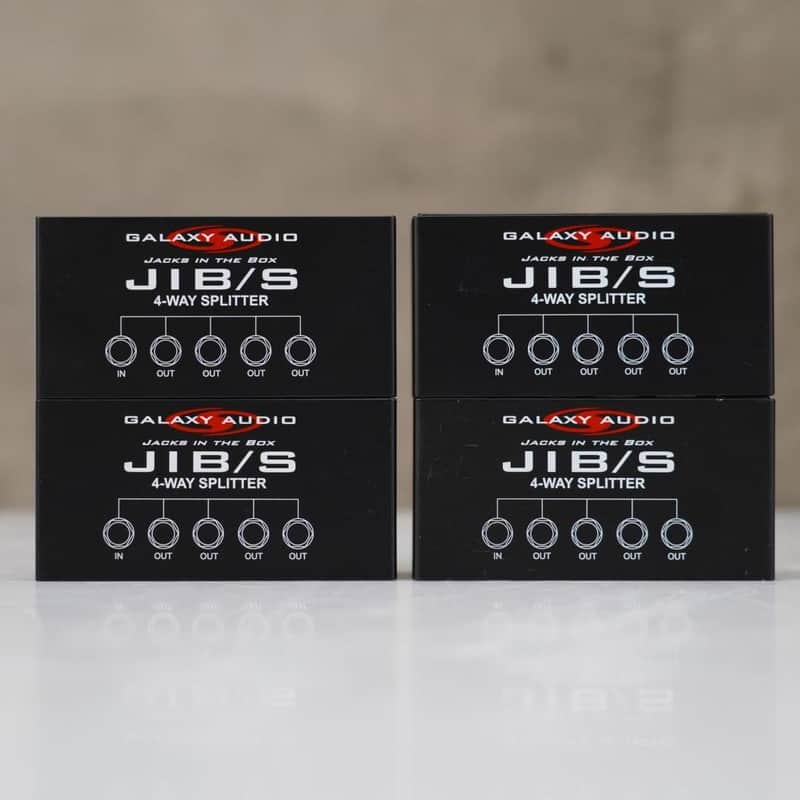 4 Galaxy Audio JIB/S 4-Way Splitters #58802 image 1