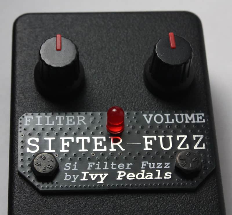 Ivy Pedals Sifter Fuzz - 2025 Black / Red Filter-Fuzz image 1