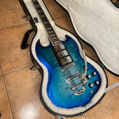 Gibson SG Deluxe 2013 - Cobalt Fade image 1