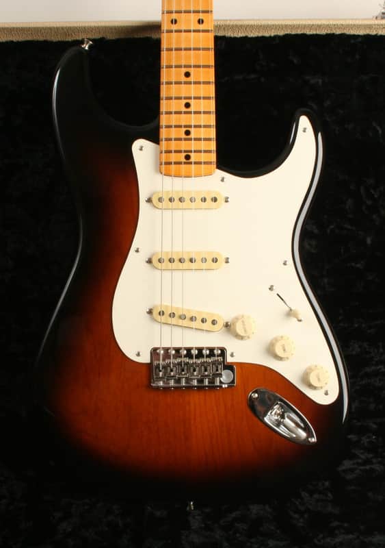 Fender Eric Johnson Stratocaster Maple Fingerboard 2-Color Sunburst EJ24317 image 1