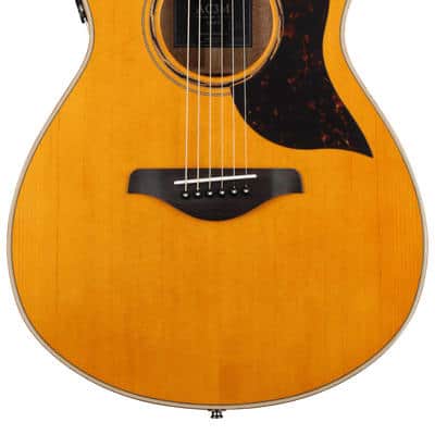 Yamaha AC3M ARE Concert Cutaway Acoustic-electric Guitar - Vintage Natural image 2