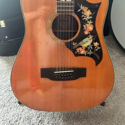 Estrada Vintage 12-String Acoustic Guitar w/ Hard Case – Made in Japan image 3