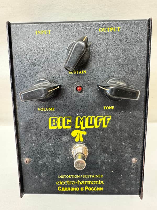 Electro-Harmonix Big Muff Pi V7 (Black Russian) 1998 - 2009 - Black image 1