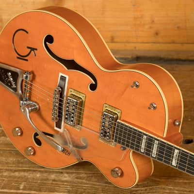 Gretsch G6120RHH Reverend Horton Heat Signature 6120 Hollow Body Orange Stain image 5