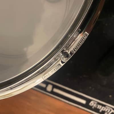 Ludwig No. 402 Supraphonic 6.5x14" 10-Lug Aluminum Snare Drum with Large Chicago Keystone Badge 1984 - Chrome-Plated image 9