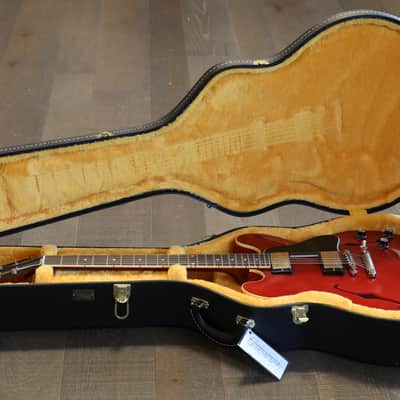 Minty! 2022 Gibson Custom Shop Murphy Lab '61 ES-335 Reissue Semi-Hollow Electric Guitar Ultra Light Aged Cherry + COA OHSC image 22