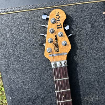 Ernie Ball Music Man Luke 1 1996 - Pearl Blue image 10