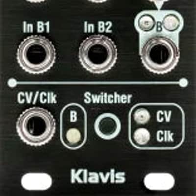 KLAVIS FACEPLATES BLACK PANELS-TWO BITS : BRAND NEW :  [DETROIT MODULAR] image 2