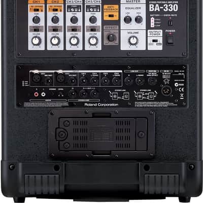 Roland BA-330 Portable Stereo Digital PA System Battery Power Support image 12