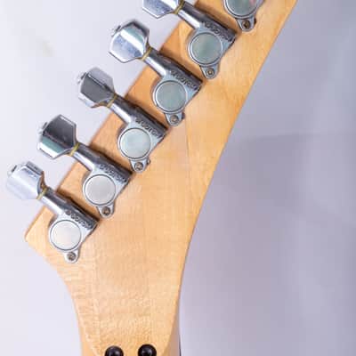 Kramer USA American Custom Gibson 490R / 498T Humbucker Pickups 1986-1987 Black Reverse Headstock image 11