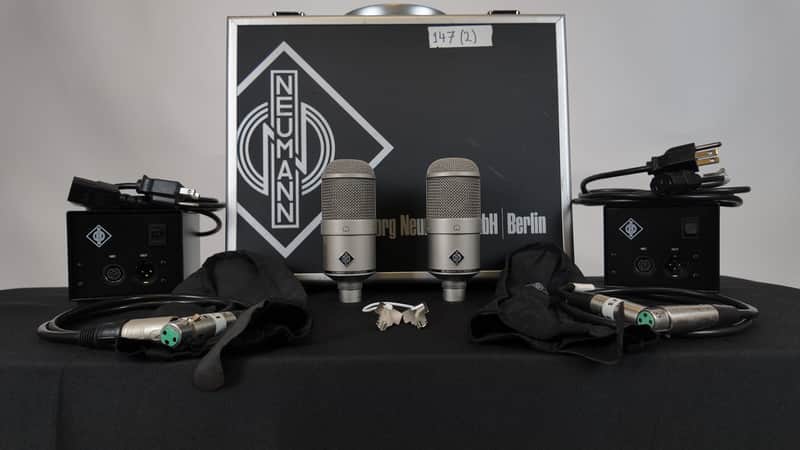 Neumann M 147 Large Diaphragm Cardioid Tube Condenser Microphone 1999 - Present - Nickel image 1