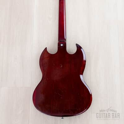 1972 Gibson SG-100 Cherry Vintage Guitar 100% Original w/ Case, Receipt & Hangtag image 3