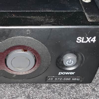 Used Shure SLX4 Wireless Receiver only with power supply image 2