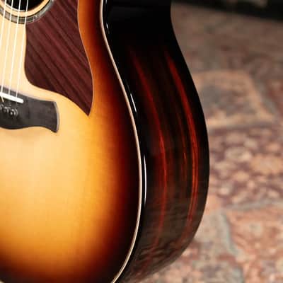 Taylor (1 of 42) Builder's Edition 814ce LTD Grand Auditorium Acoustic/Electric Guitar - Macassar with Hardshell Case image 16