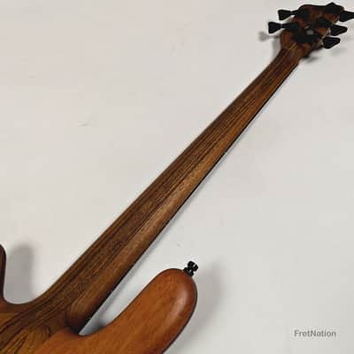 Warwick Masterbuilt P-Nut Signature III 5-string Blackwood Burl - 11.20lbs D 164317-26 image 23