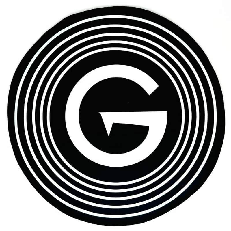 GrooveWasher Groovewasher Big 'G' Record Cleaning Mat (16" Dia...