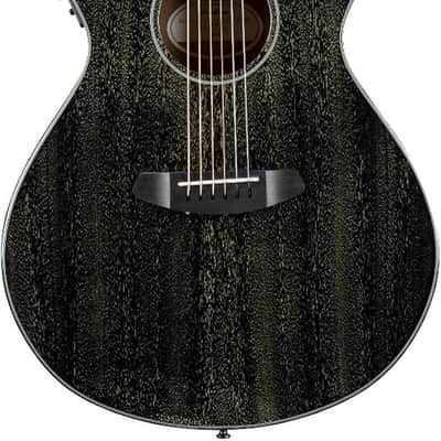 Breedlove RAINFOREST S CONCERT CE Acoustic Electric Guitar RFCN52CEAMAM - Black Gold image 1