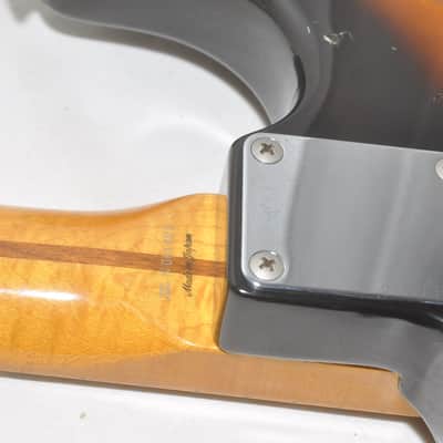 Fender Japan ST57（T）'57 Stratocaster 2-Tone Sunburst Electric Guitar Ref No 7526 image 13