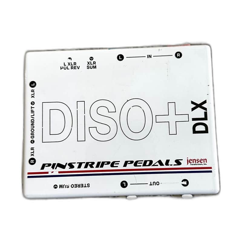 Pinstripe Pedals DISO+ DLX - White Bild 1