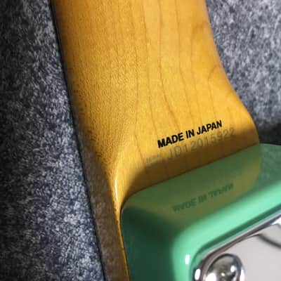 Fender Japan 2012 JM66 SFG Surf Green Jazzmaster Electric Guitar, Made in Japan, z8418 image 18