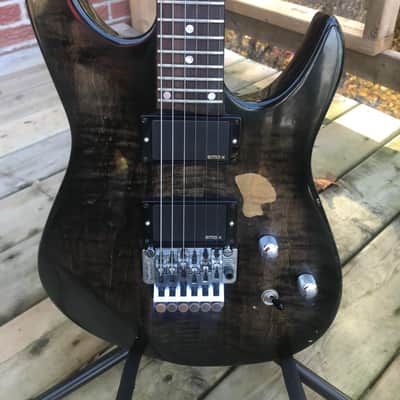 1987 Lado Canadian Classic II Neck-Thru Tobacco Burst Maple Top with OHSC image 1