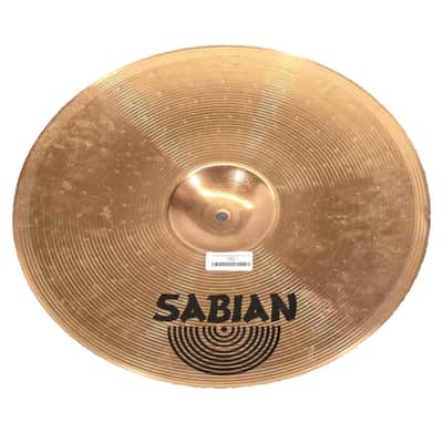 Used Sabian B8 Crash Ride Cymbal 18" - Fair image 3