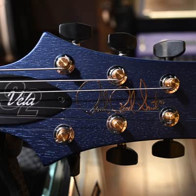 PRS S2 Vela Satin - Midnight Metallic #2570 image 6